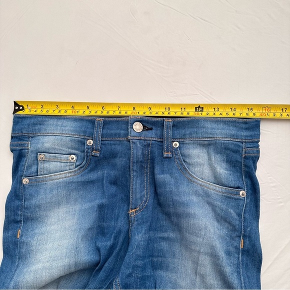 Rag and Bone capri skinny blue jeans in Clean Kilbowie 29 - Picture 8 of 13